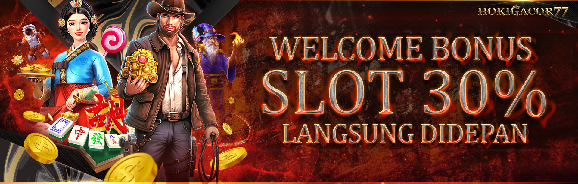 WELCOME BONUS SLOT DEPAN 30%