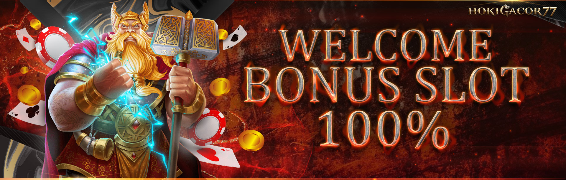 WELCOME BONUS 100%