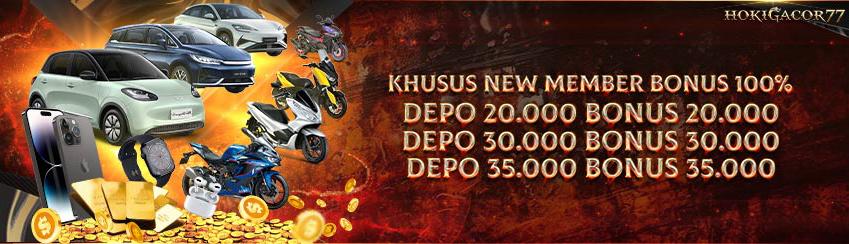 *WELCOME BONUS SLOT 100%