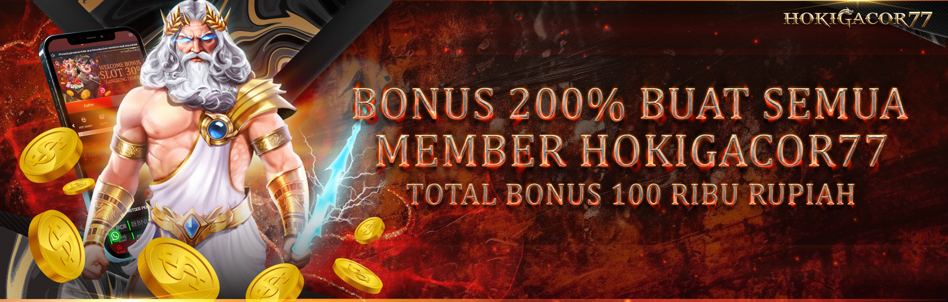 BONUS 200% UNTUK SEMUA MEMBER