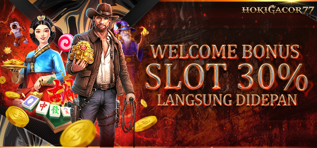 WELCOME BONUS SLOT DEPAN 30%